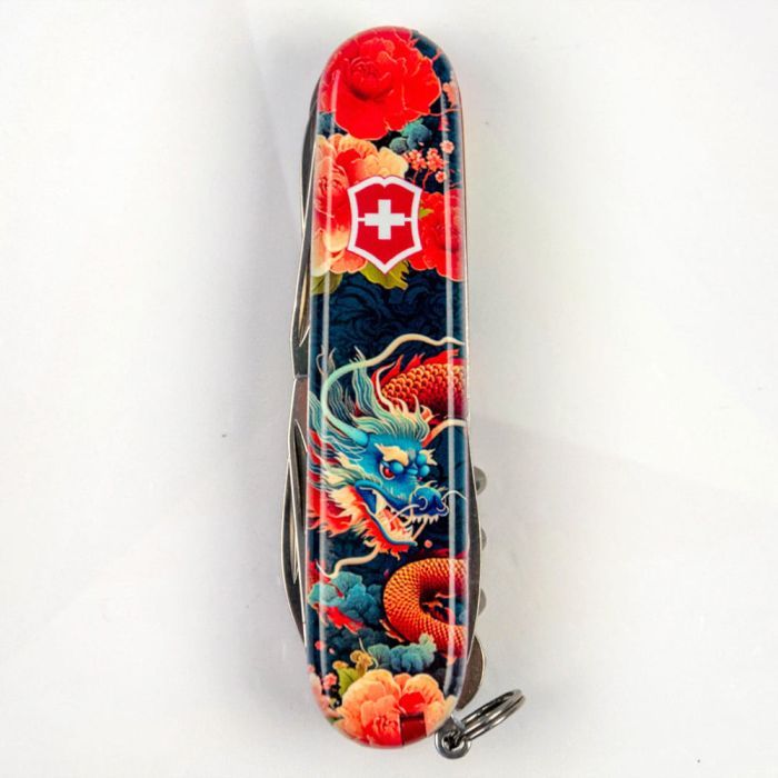 Нож Victorinox Huntsman Zodiac 91 мм Китайський дракон (1.3713_Z3200p) изображение 10