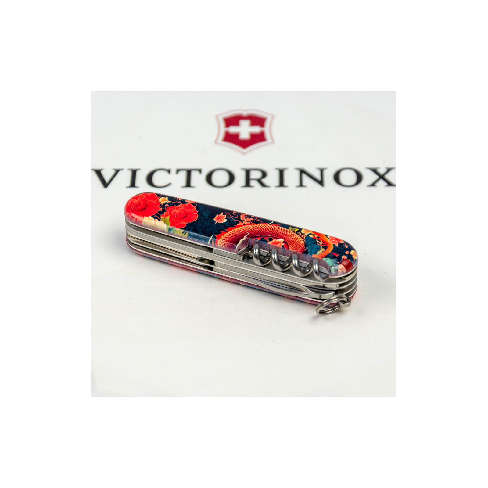 Нож Victorinox Huntsman Zodiac 91 мм Фантастичний дракон (1.3713.3_Z3210p) изображение 7
