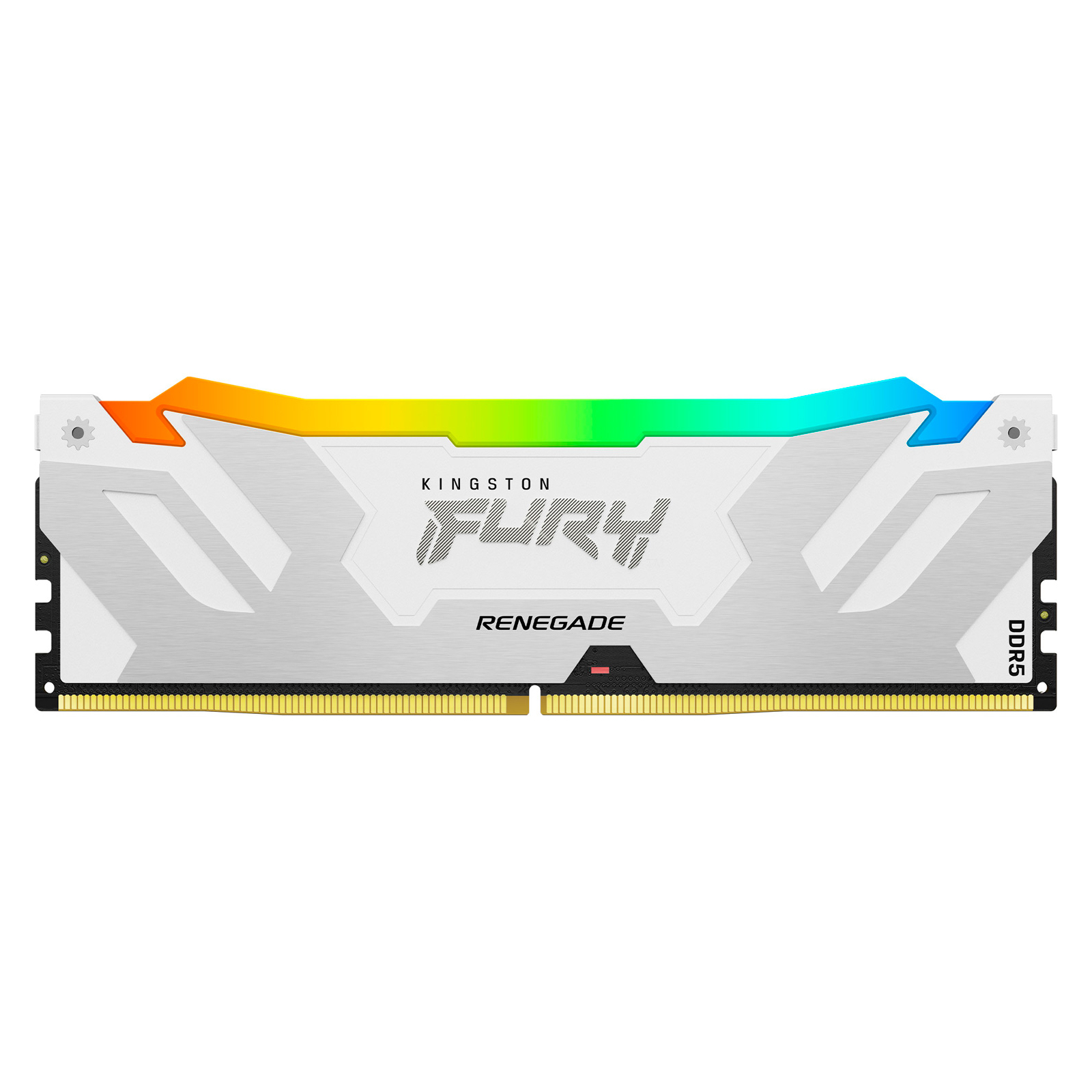 Модуль памяти для компьютера DDR5 16GB 7200 MHz Renegade RGB White XMP Kingston Fury (ex.HyperX) (KF572C38RWA-16)