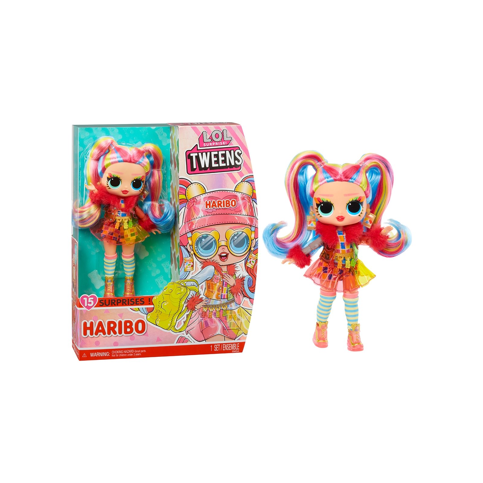 Кукла L.O.L. Surprise! серии Tweens Loves Mini Sweets - HARIBO (119920) изображение 6