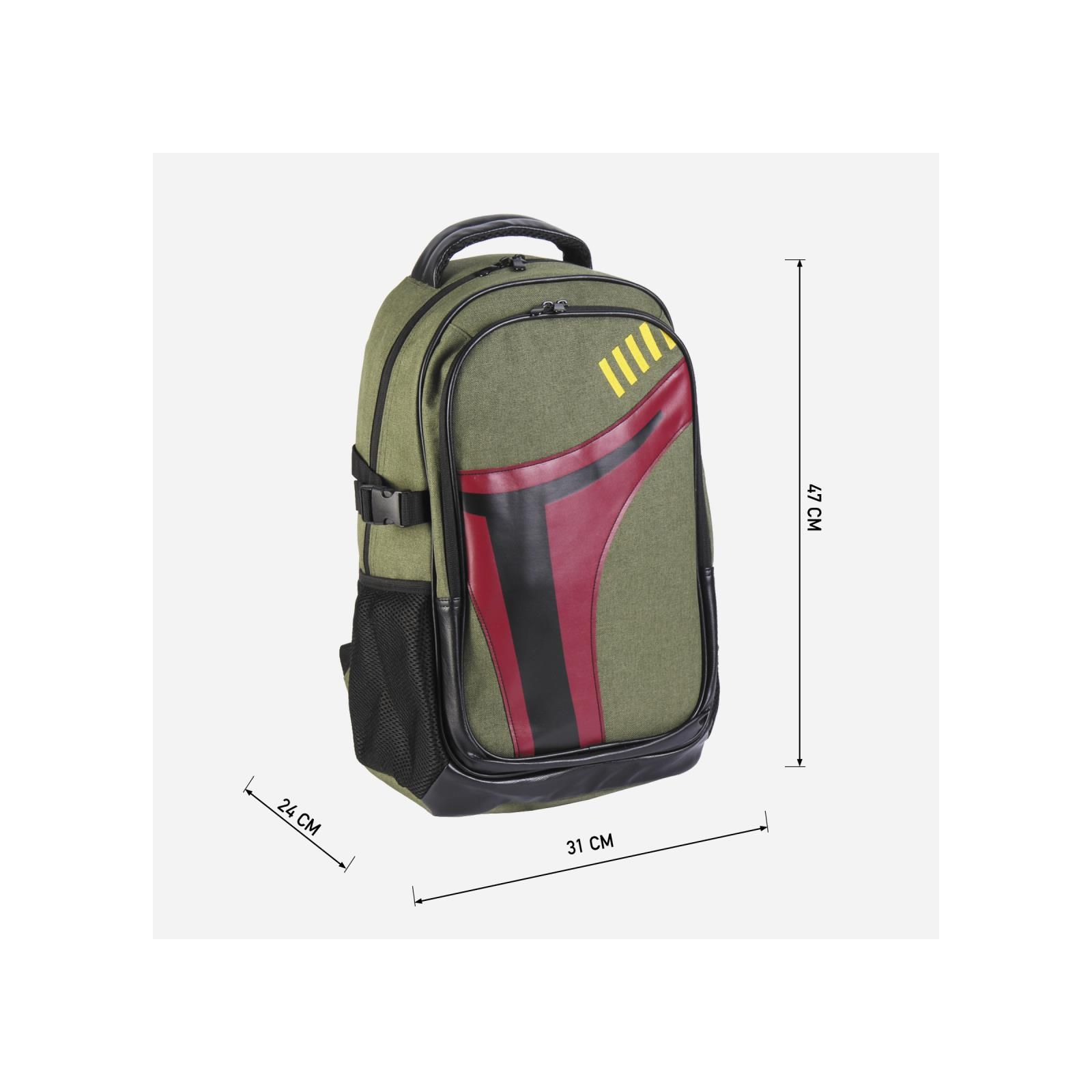Рюкзак школьный Cerda Star Wars - Boba Fett Casual Travel Backpack (CERDA-2100003724) изображение 3