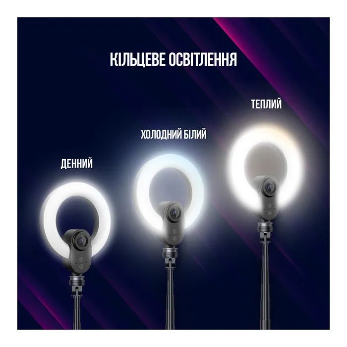 Веб-камера Lorgar Circulus 910 Streaming 5MP 1944 Auto Focus Stereo (LRG-SC910) зображення 7