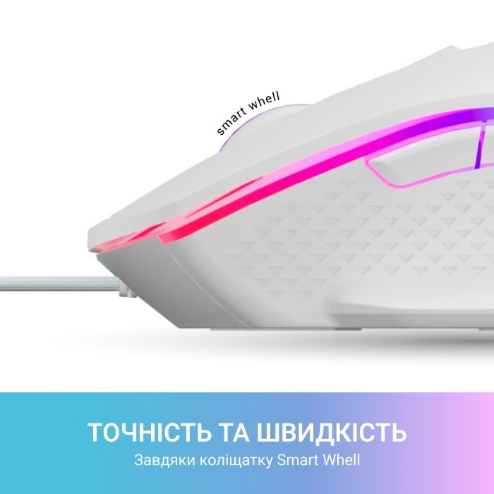 Мышка GamePro GM370 USB White (GM370) изображение 9