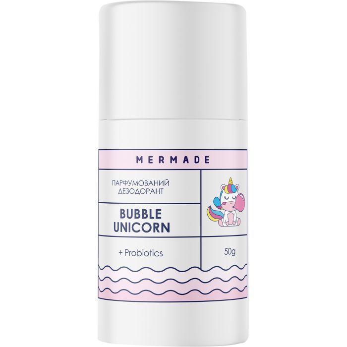 Дезодорант Mermade Bubble Unicorn Парфюмированный 50 г (4820241302765)