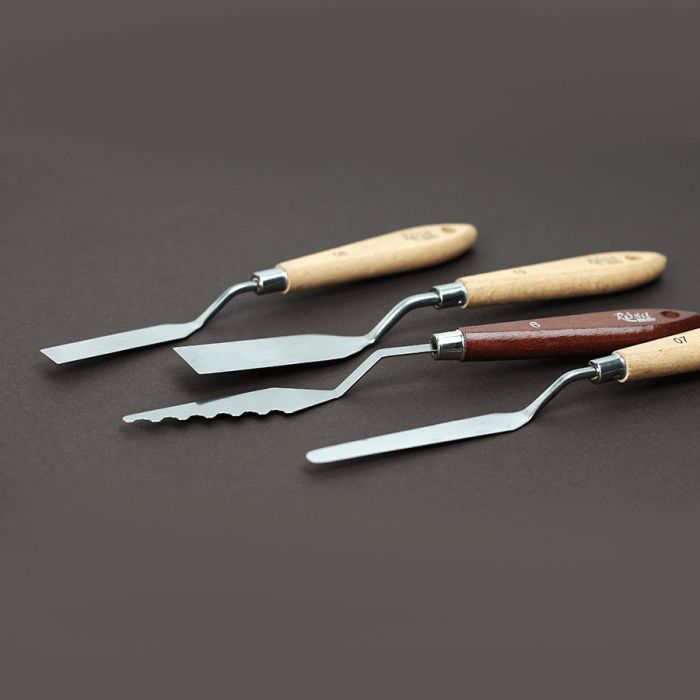 Мастихін Rosa Studio ArtWork №6 хвилястий, довжина 7,5см (6926586613714) зображення 3