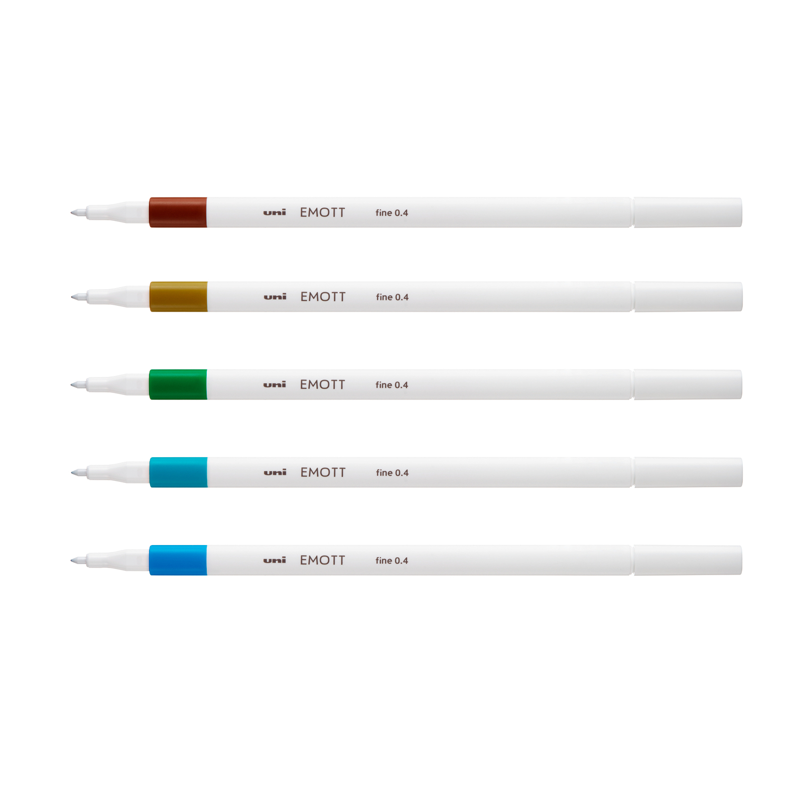 Лайнер UNI набор Emott Island Color 0.4 мм 5 цветов (PEM-SY/5C.04IC) изображение 3