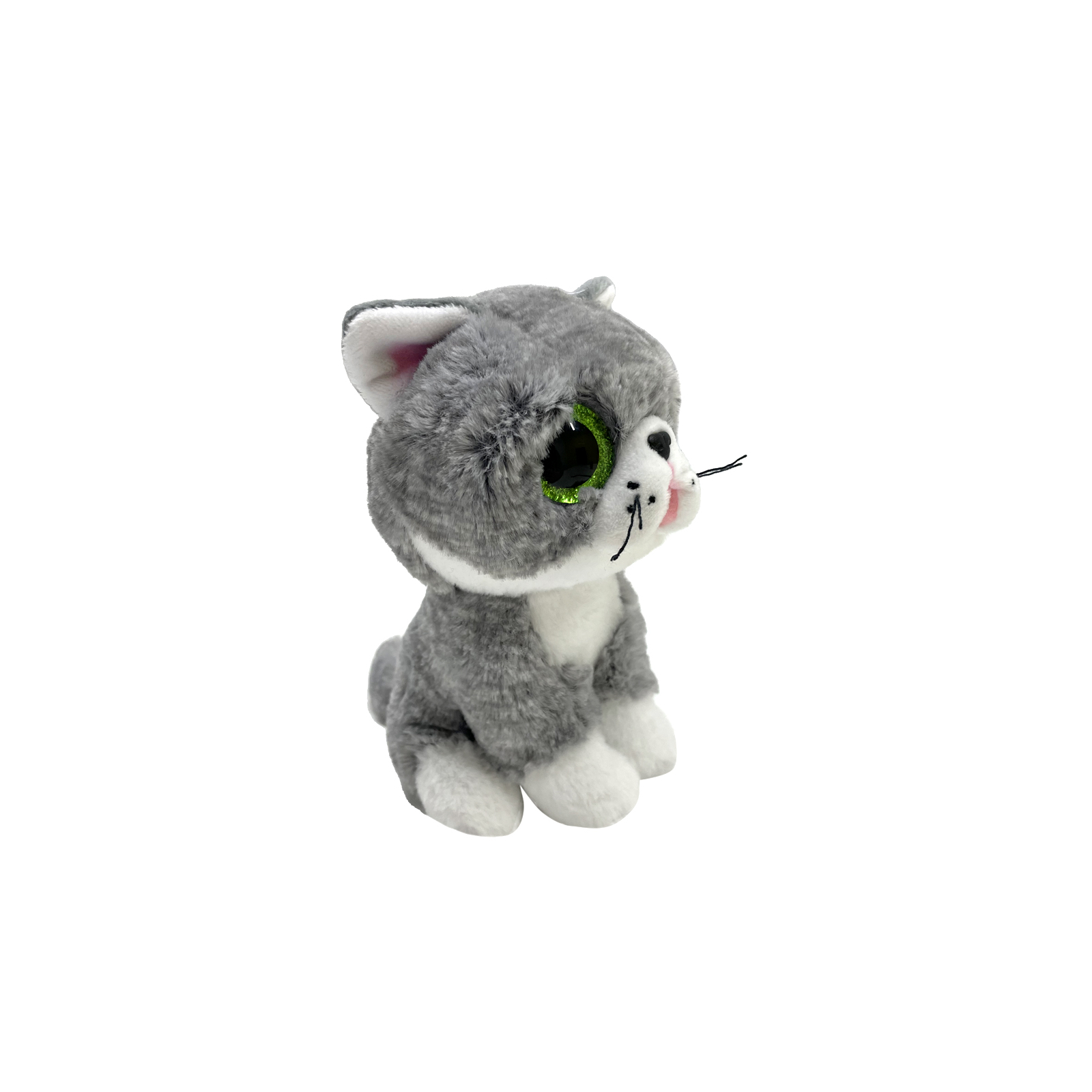 Мягкая игрушка Ty Beanie Boos Серый котик FERGUS (36581) изображение 2