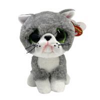 Мягкая игрушка Ty Beanie Boos Серый котик FERGUS (36581) изображение 4