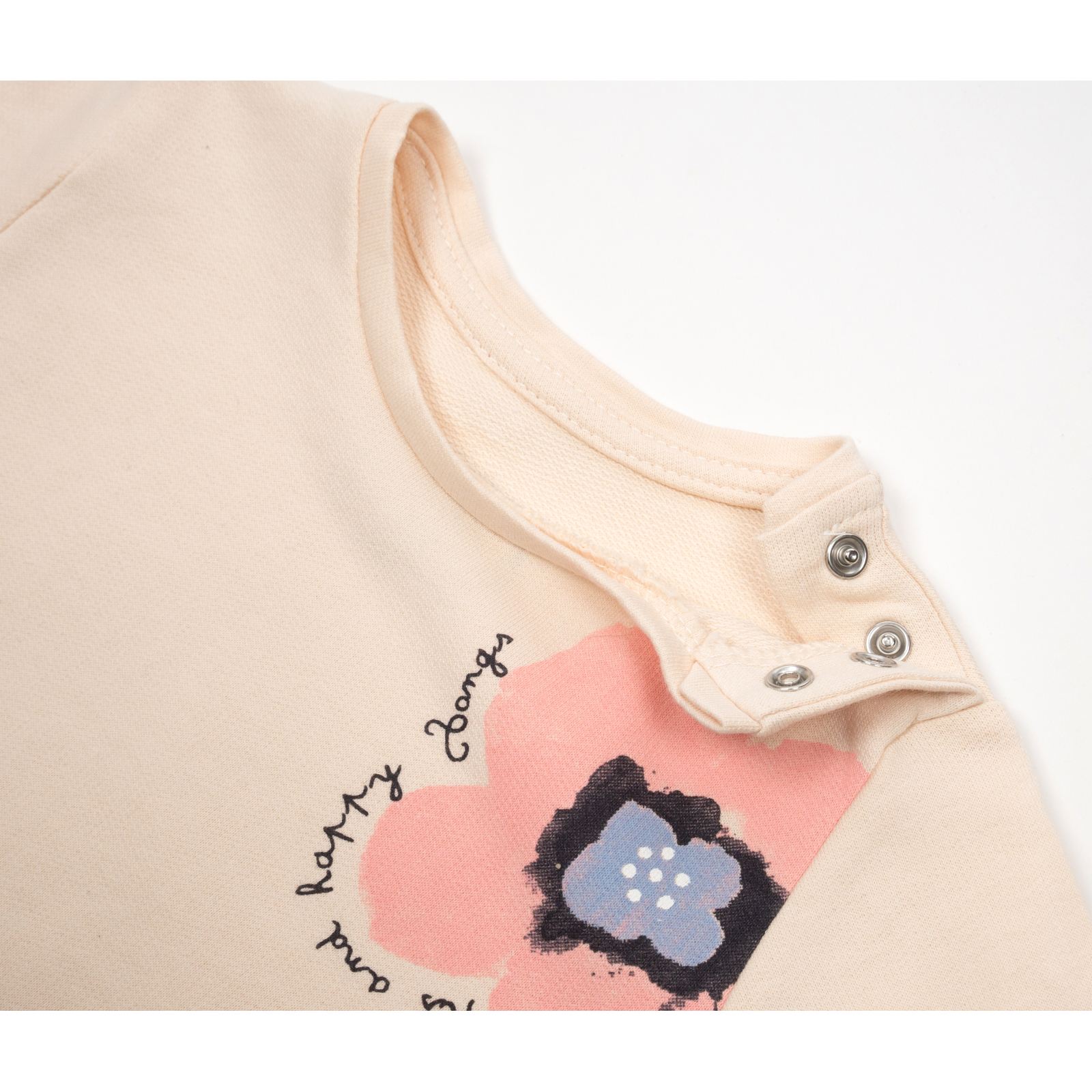 Набір дитячого одягу Tongs з квіточками (3559-80G-beige) зображення 7