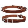 Ошейник для животных Collar одинарный Ш 12 мм Д 24-32 см коричневый (00166)