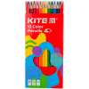 Карандаши цветные Kite Fantasy трехгранные, 12 цветов (K22-053-2) изображение 3