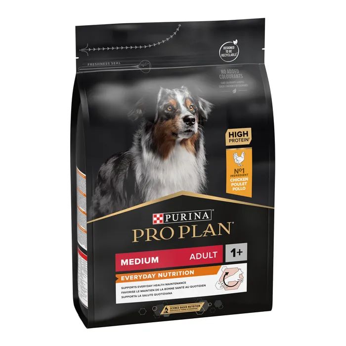 Сухий корм для собак Purina Pro Plan Dog Medium Adult з куркою 3 кг (7613035114807) зображення 2