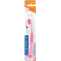 Фото - Электрическая зубная щетка Curaprox Дитяча зубна щітка  CS Baby з гумованою ручкою  Рожевий (0-4 років)
