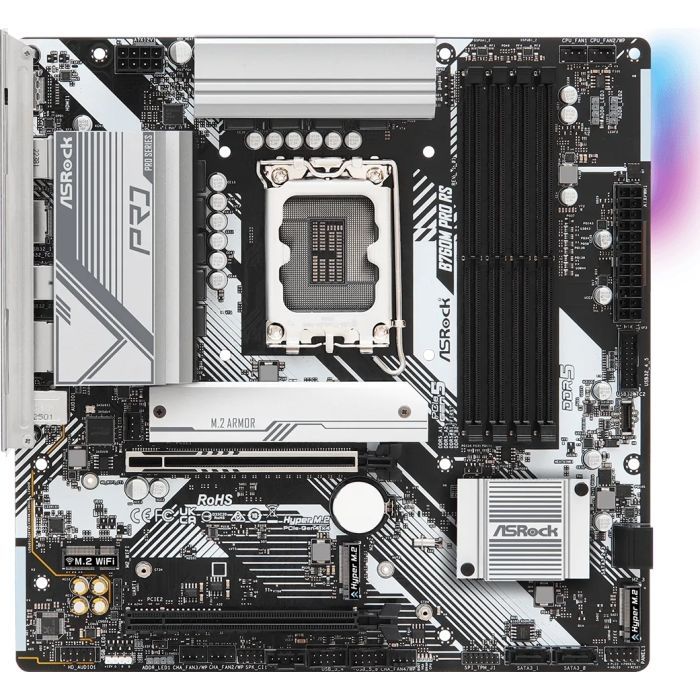 Материнская плата ASRock B760M PRO RS изображение 2