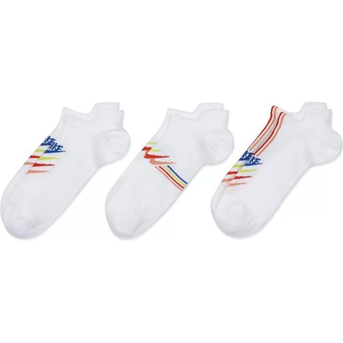 Шкарпетки Nike W NK EVERYDAY PLUS LTWT NS 3PR DH5474-902 38-42 3 пари Білі (195244784264) зображення 2
