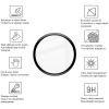 Скло захисне Drobak Samsung Galaxy Watch 6 Classic 47mm Black Frame A+ (323222) зображення 2
