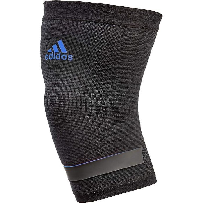 Фіксатор коліна Adidas Performance Knee Support ADSU-13321BL Чорний/Синій S (885652019316) зображення 2