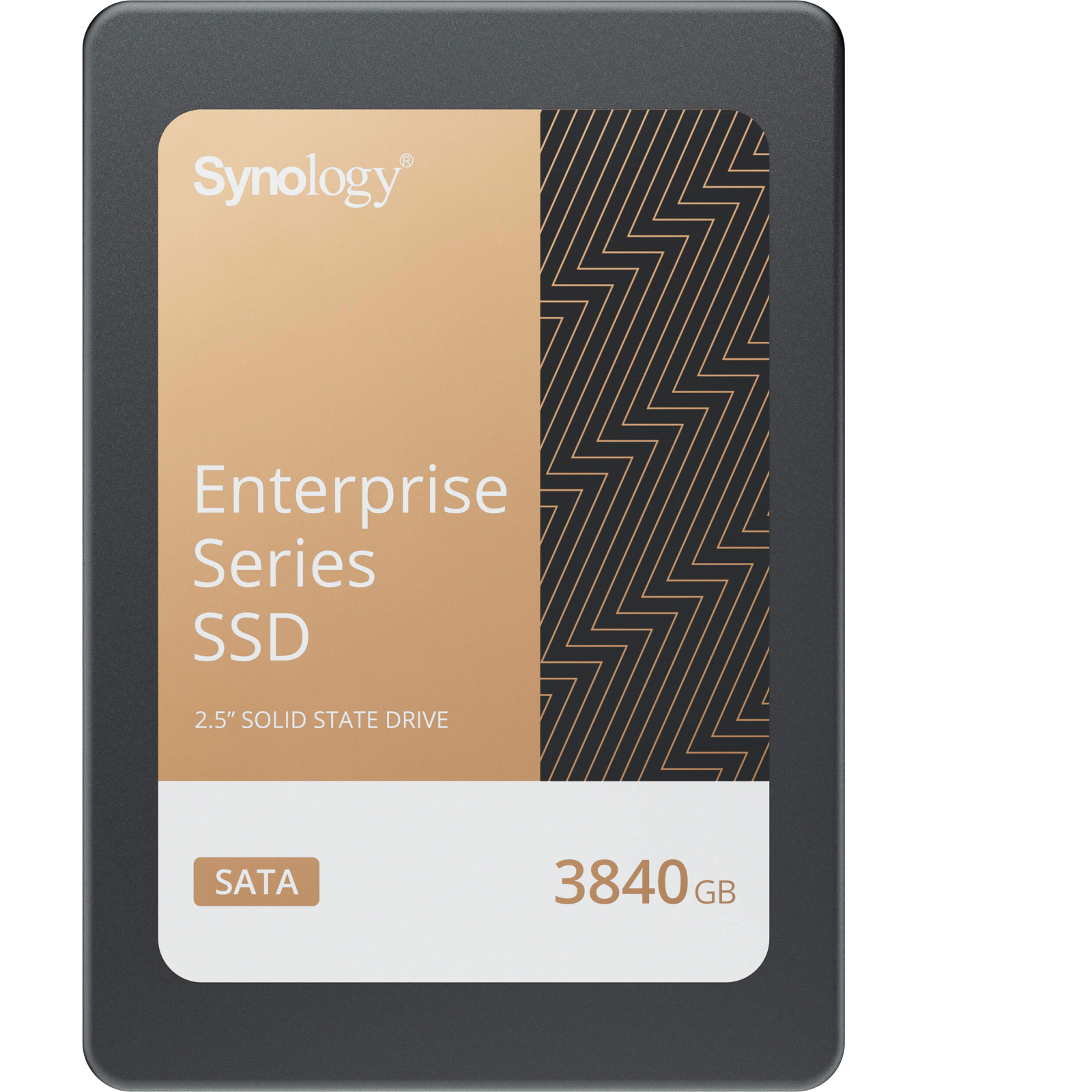 Накопичувач SSD для сервера Synology Накопичувач SSD Synology 2.5" 3840GB SATA (SAT5220-3840G) зображення 2