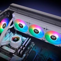 Система жидкостного охлаждения ThermalTake TH360 V2 ARGB Sync Snow Edition (CL-W365-PL12SW) изображение 11