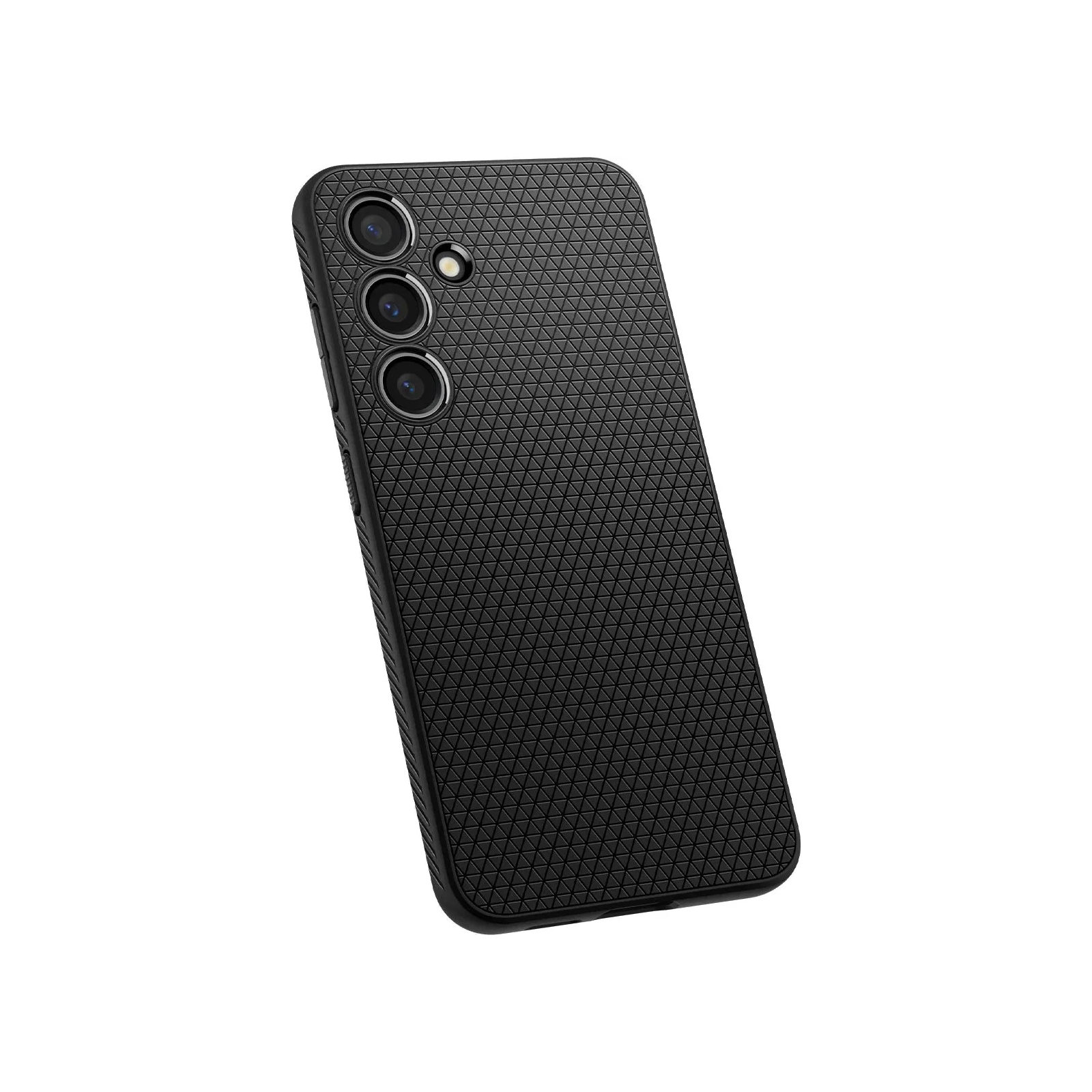 Чехол для мобильного телефона Spigen Samsung Galaxy S24+, Liquid Air, Matte Black (ACS07327) изображение 2