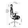 Офисное кресло GT Racer X-702L Black (X-702L Black (W-61)) изображение 10