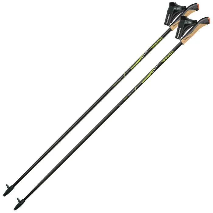 Палки для скандинавской ходьбы Gabel FX-75 Snake Carbon 115 Dual Spike (7009351011150) (DAS302694)