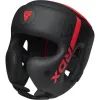 Боксерський шолом RDX F6 KARA Matte Red M (HGR-F6MR-M) зображення 4