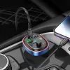 FM модулятор BOROFONE BC47, Gray, Box зображення 6
