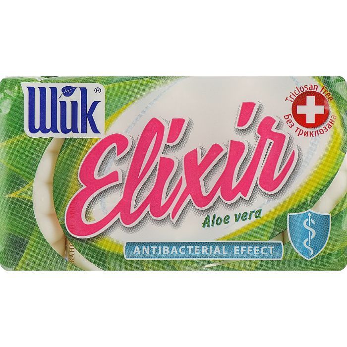 Тверде мило Shik Elixir Aloe Vera Антибактеріальне 5 х 70 г (4820023366022)