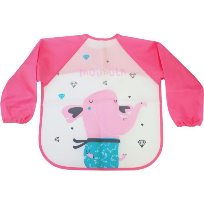 Фартук для творчества Maxi розовый, 35*40 см (MX62345)