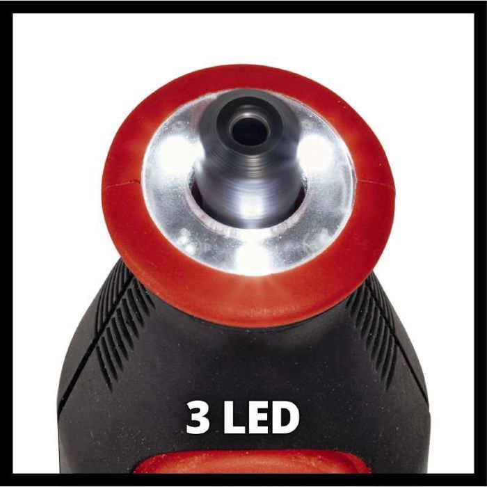 Гравер Einhell TE-MT 7.2LI 7.2В, 5500-26000об/хв, 51 насадка, 1.2кг (4419330) зображення 4