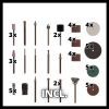 Гравер Einhell TE-MT 7.2LI 7.2В, 5500-26000об/хв, 51 насадка, 1.2кг (4419330) зображення 7