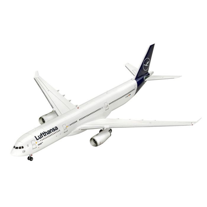 Сборная модель Revell Самолет Airbus A330-300 Lufthansa уровень 4 масштаб 1:144 (RVL-03816) изображение 2