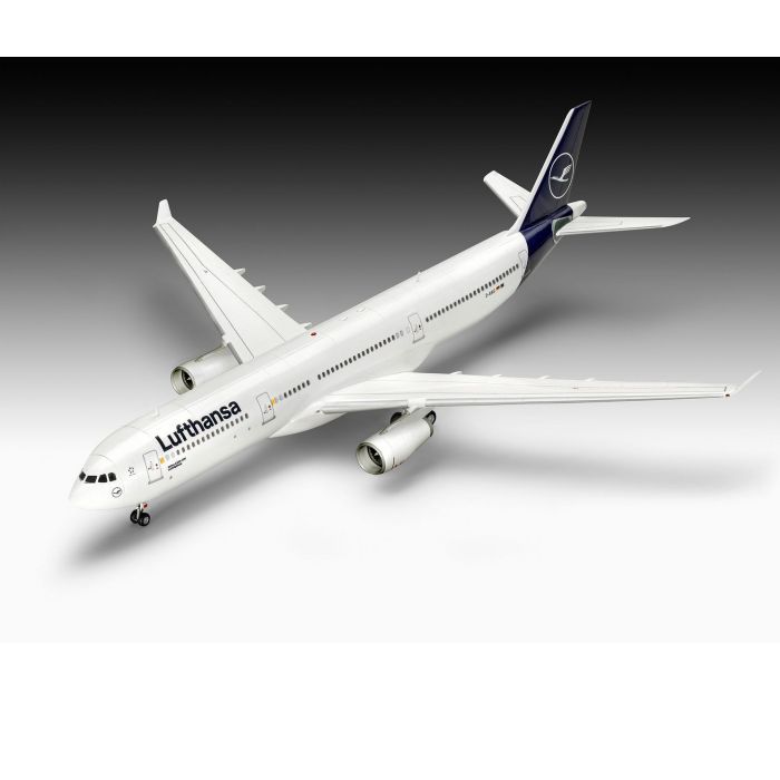 Сборная модель Revell Самолет Airbus A330-300 Lufthansa уровень 4 масштаб 1:144 (RVL-03816) изображение 7