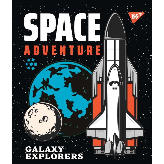 Зошит Yes А5 Galaxy Exploring 12 аркушів лінія (765165) зображення 4