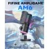 Мікрофон Fifine AM6 USB Black (AM6) зображення 5