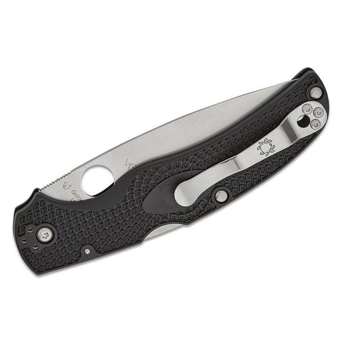 Ніж Spyderco Native Chief Satin BD1N Serrated Black FRN (C244PSBK) зображення 4