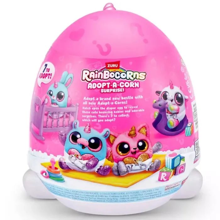 Мягкая игрушка Rainbocorns сюрприз серия A Adopt-a-Corn Surprise (92105A) изображение 6