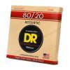 Струны для гитары DR Strings HI-BEAM Acoustic 80/20 Bronze - Medium (13-56) (HA-13) изображение 2