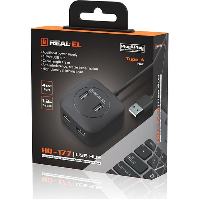 Концентратор REAL-EL HQ-177 black (EL123110009) зображення 9