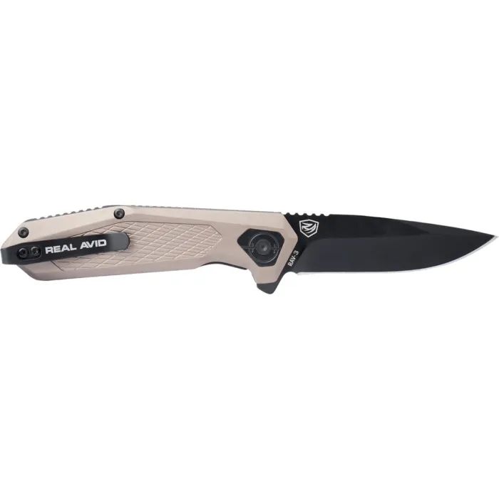 Нож Real Avid RAV-3 Black Oxide Aluminum + Steel (AVRAV3) изображение 2