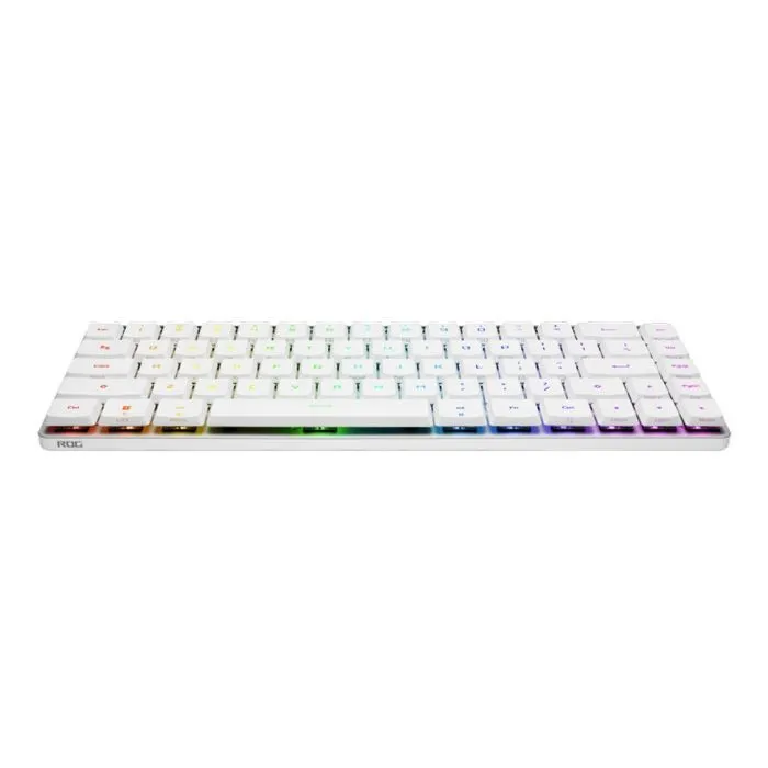 Клавиатура ASUS ROG Falchion RX Low Profile Red Wireless/Bluetooth/USB UA White (90MP03EC-BKMA10) изображение 2