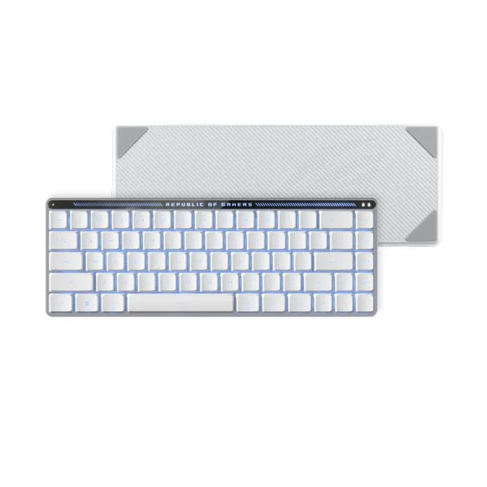 Клавиатура ASUS ROG Falchion RX Low Profile Red Wireless/Bluetooth/USB UA White (90MP03EC-BKMA10) изображение 9