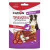 Лакомство для собак Camon Кальциевая косточка обмотанная уткой 14 шт 80 г (AE516)