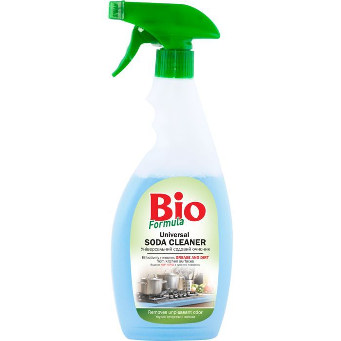 Спрей для чистки кухни Bio Formula Универсальный содовый очиститель 500 мл (4823015932250)