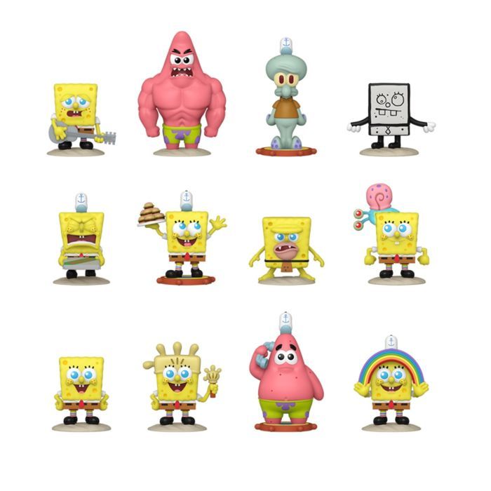 Фигурка Funko Pop сюрприз Mystery Minis - Губка Боб (76102) изображение 2