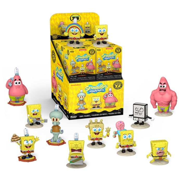 Фигурка Funko Pop сюрприз Mystery Minis - Губка Боб (76102) изображение 4