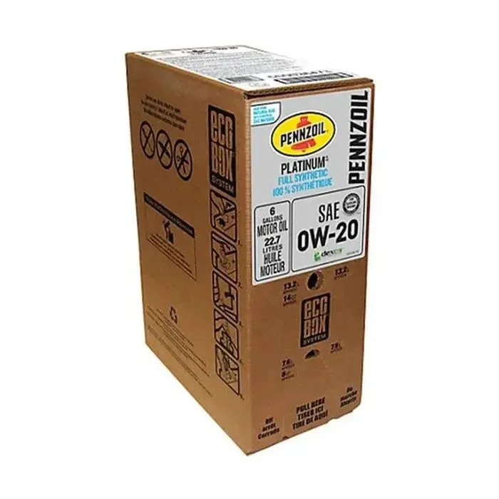 Моторное масло Pennzoil Platinum 0W20 24/1 Qt Ecobox 22,71л.
