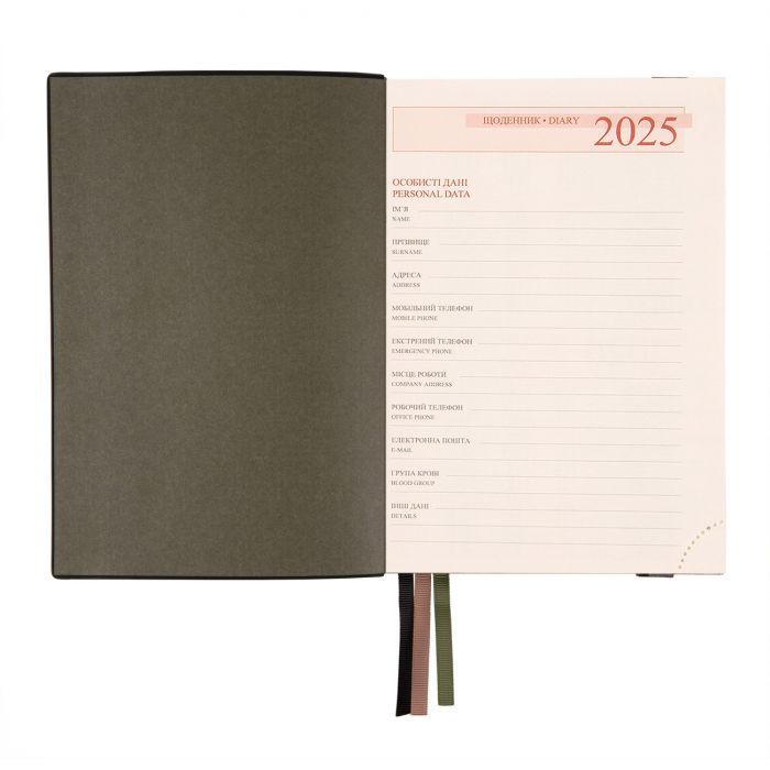 Тижневик Leo planner датований 2025 Mosaico А5 368 сторінок (252589) зображення 3