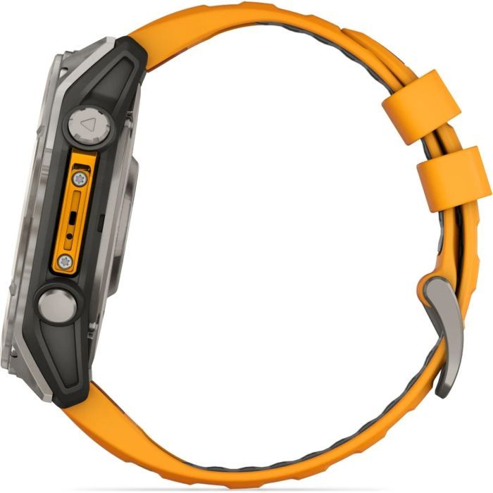 Смарт-часы Garmin fenix 8 51mm, AMOLED, Saph, Ti/Bare/Grpht, SparkOrg/GrphtBd, (010-02905-11) изображение 5